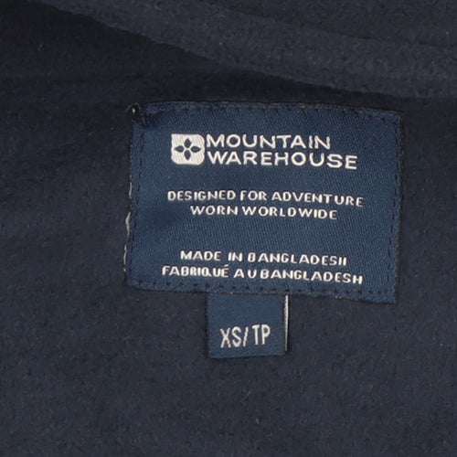 Mountain Warehouse Men's Blue XS 1/2 Zip Sweatshirt