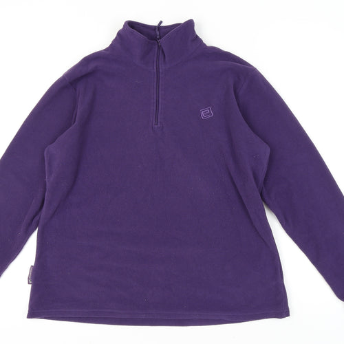 Mountain Essentials Women's Purple Pullover Sweatshirt
