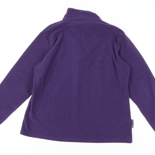 Mountain Essentials Women's Purple Pullover Sweatshirt