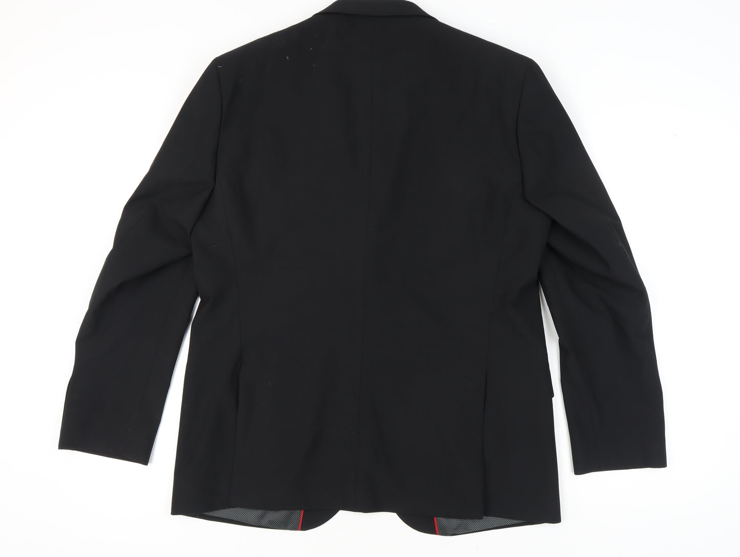 Marks and Spencer Men's Black 42R Blazer - Formal Style