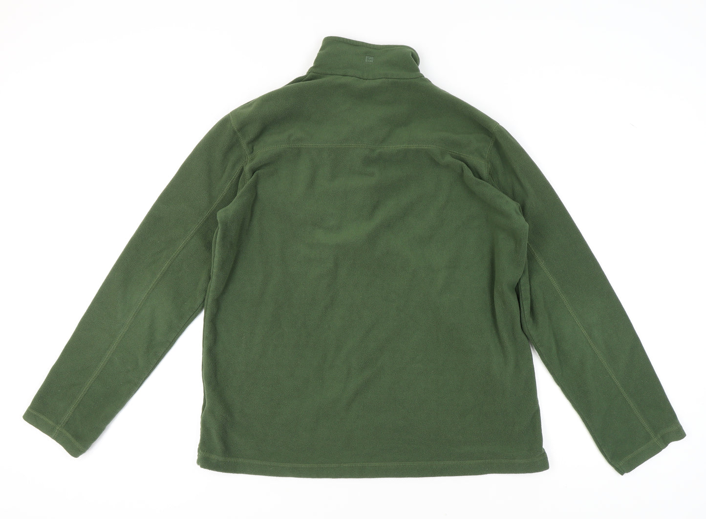 Mountain Warehouse Mens Green Pullover Fleece Sweatshirt M