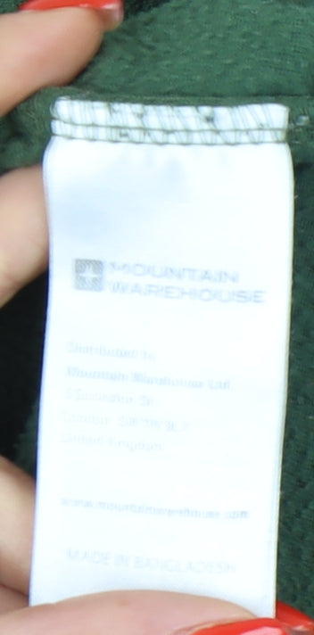 Mountain Warehouse Mens Green Pullover Fleece Sweatshirt M