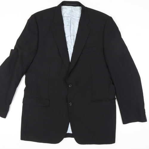 Magee Men's Black Blazer 44L Formal Jacket