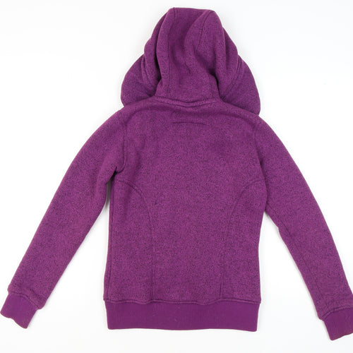 Dare2b Women's Purple Hooded Jacket, Size 10, Casual