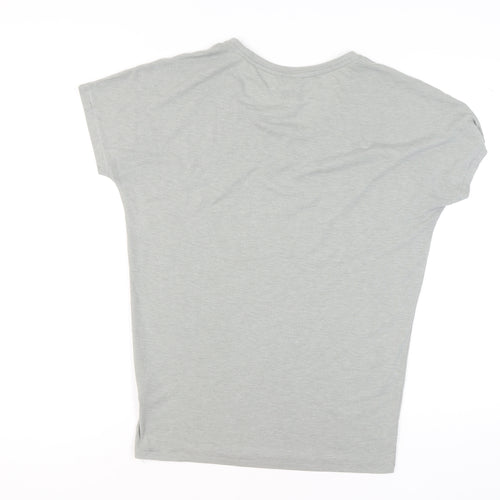 Nike Grey Dri-FIT Women's T-Shirt M - Casual Gym Top