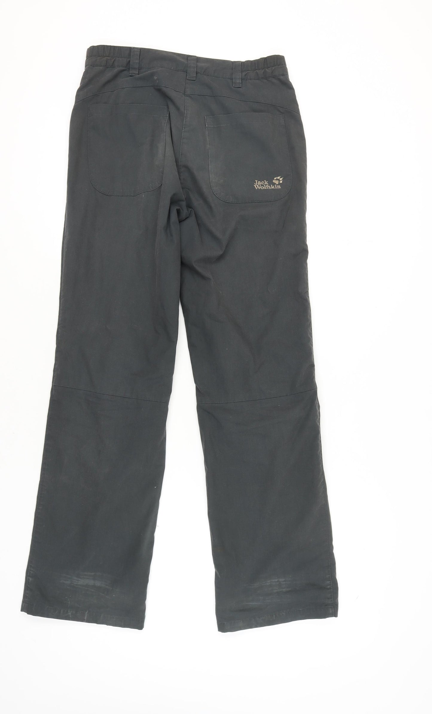 Jack Wolfskin Women's Black Cargo Trousers Size 10/12
