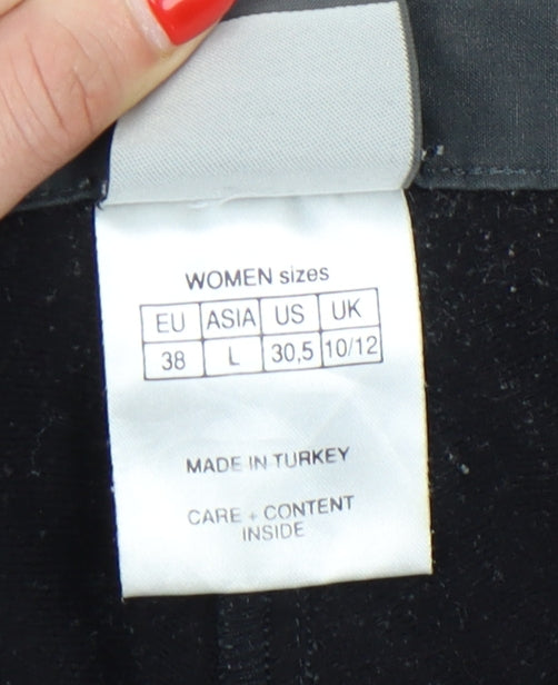 Jack Wolfskin Women's Black Cargo Trousers Size 10/12