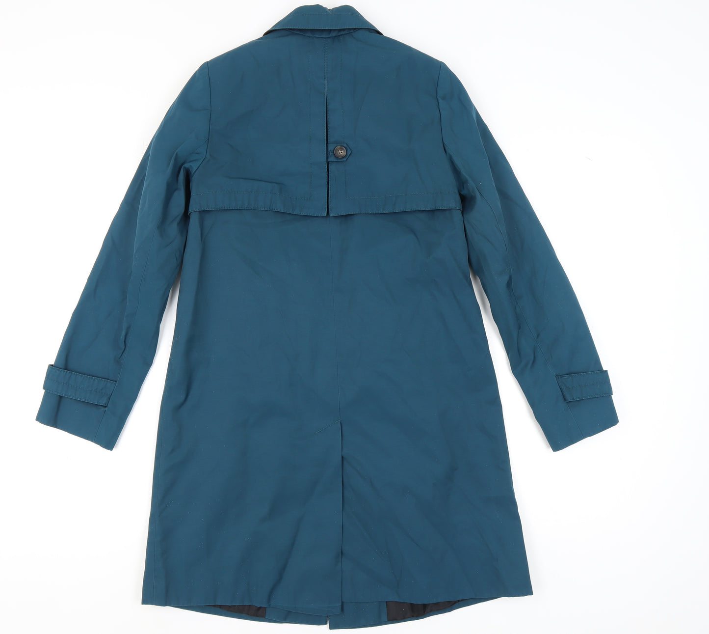 The Collection Debenhams Petite Blue Trench Coat Size 6