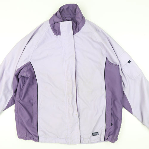Maine New England Women's Purple Jacket Size 16