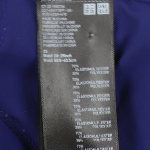 Uniqlo Women's Blue XS Trousers with Pockets