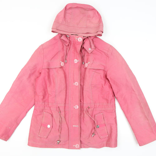 Marks and Spencer Women’s Pink Anorak Jacket Size 10