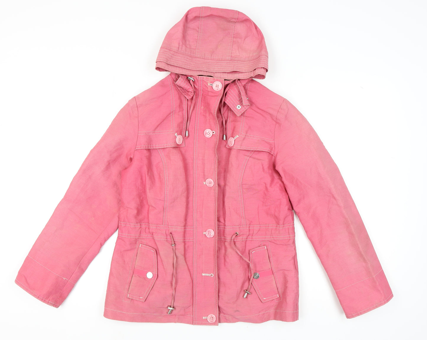 Marks and Spencer Women’s Pink Anorak Jacket Size 10