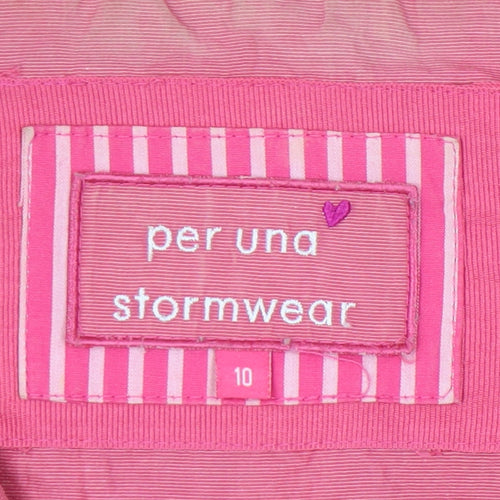 Marks and Spencer Women’s Pink Anorak Jacket Size 10
