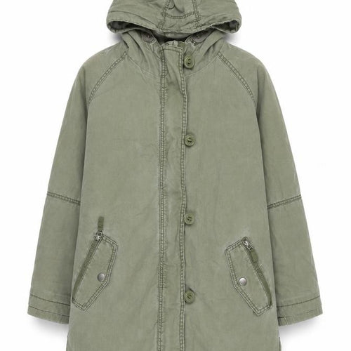 Next Girls Green Hooded Anorak Coat Age 11