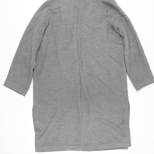 H&M Women's Grey Long Sleeve Jumper with Pockets