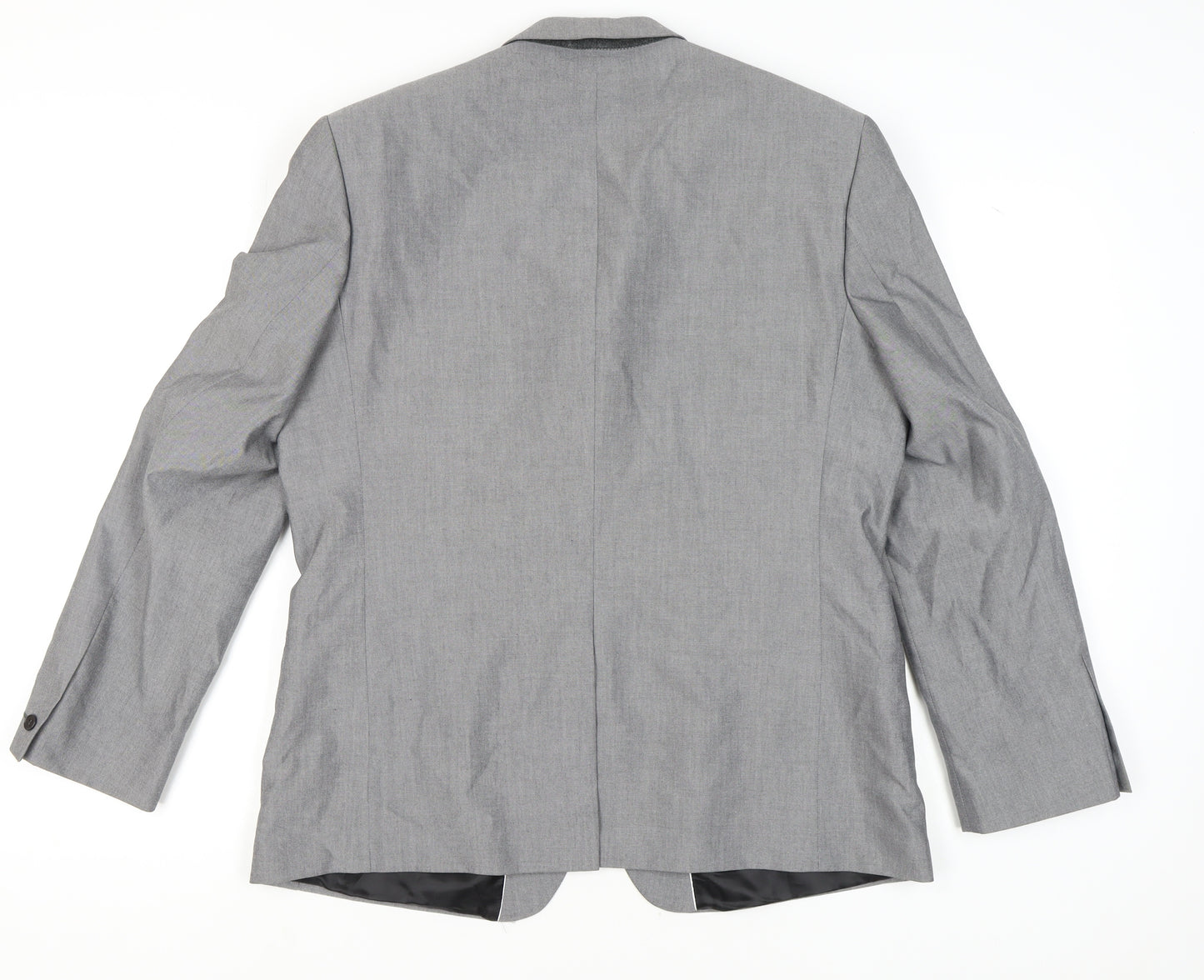 Red Herring Men's Grey Blazer, 46, Regular Fit