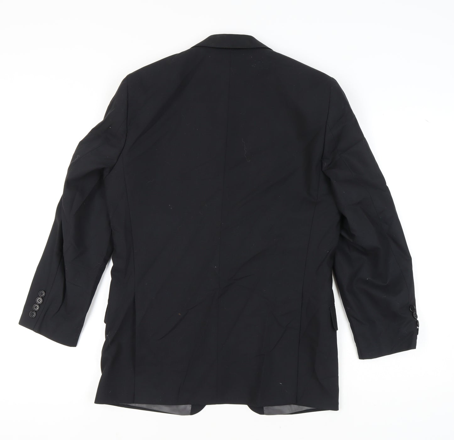 J. Philipp Men's Black Wool Blazer - Size UK 36