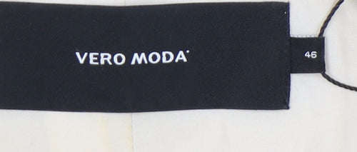 Vero Moda Women's Beige Blazer Size 18 Double-Breasted
