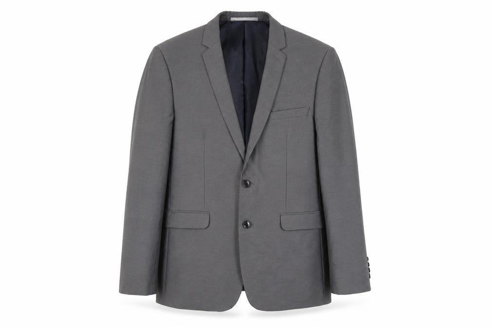 Burton Grey Blazer Slim Fit Unisex Adults Size 12