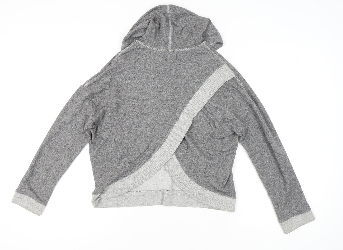 Sundry Women's Grey Pullover Hoodie Size 12 - Good Vibes