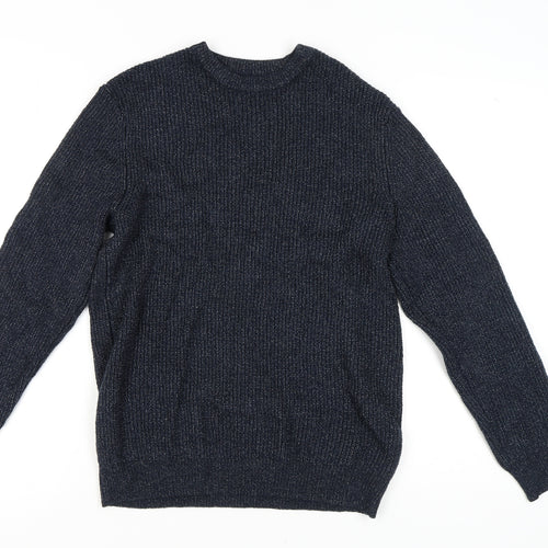 Marks & Spencer Men's Navy S Pullover Jumper