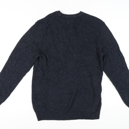 Marks & Spencer Men's Navy S Pullover Jumper