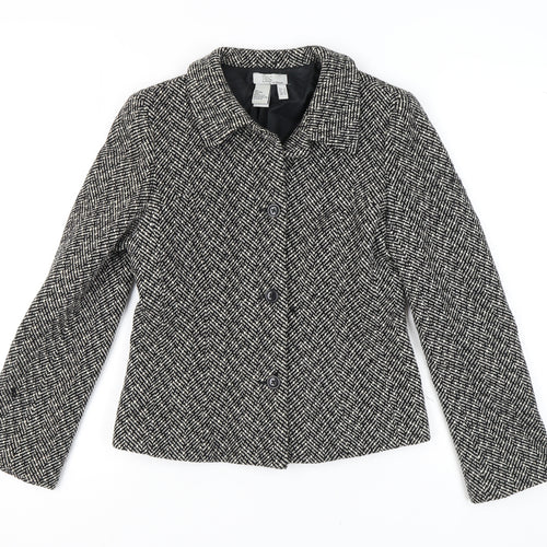 EPS by Episode Women's Black Wool Blazer UK 10