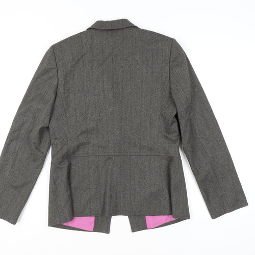 Marks and Spencer Women's Grey Blazer Size 14