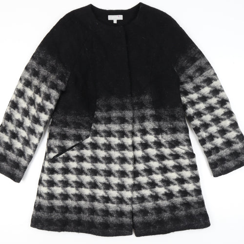 Marks and Spencer Women's Black Size 10 Mid-Length Coat