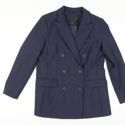 Autograph Women’s Blue Double Breasted Suit Jacket