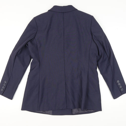 Autograph Women’s Blue Double Breasted Suit Jacket