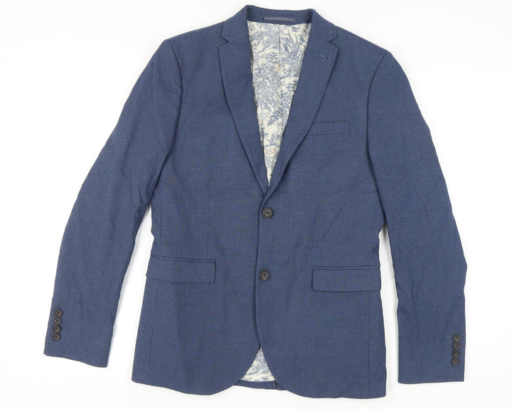 Next Men's Blue Blazer Jacket, 38R, Formal Wear