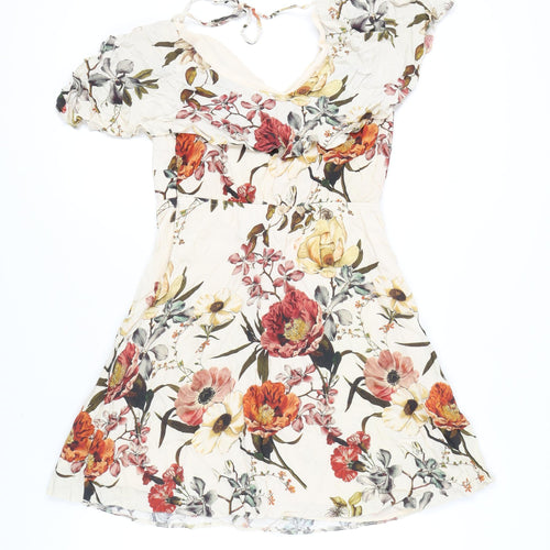 River Island Women’s Floral A-Line Dress, Size 12