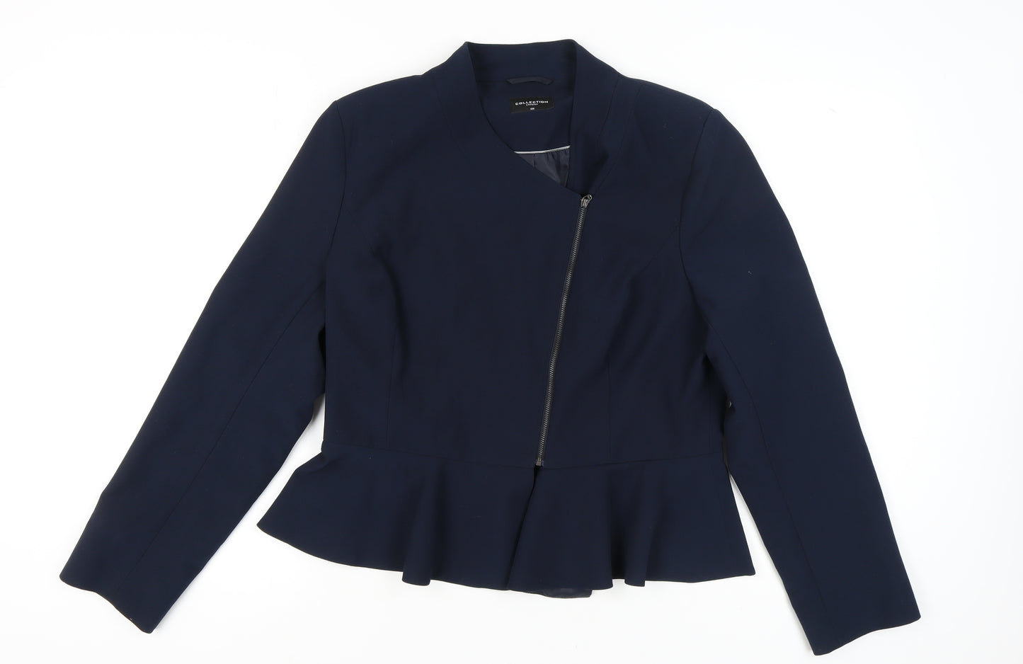 Collection London Women's Blue Regular Suit Jacket
