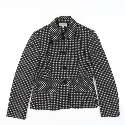 Marks and Spencer Women's Black Wool Blazer, Size 12