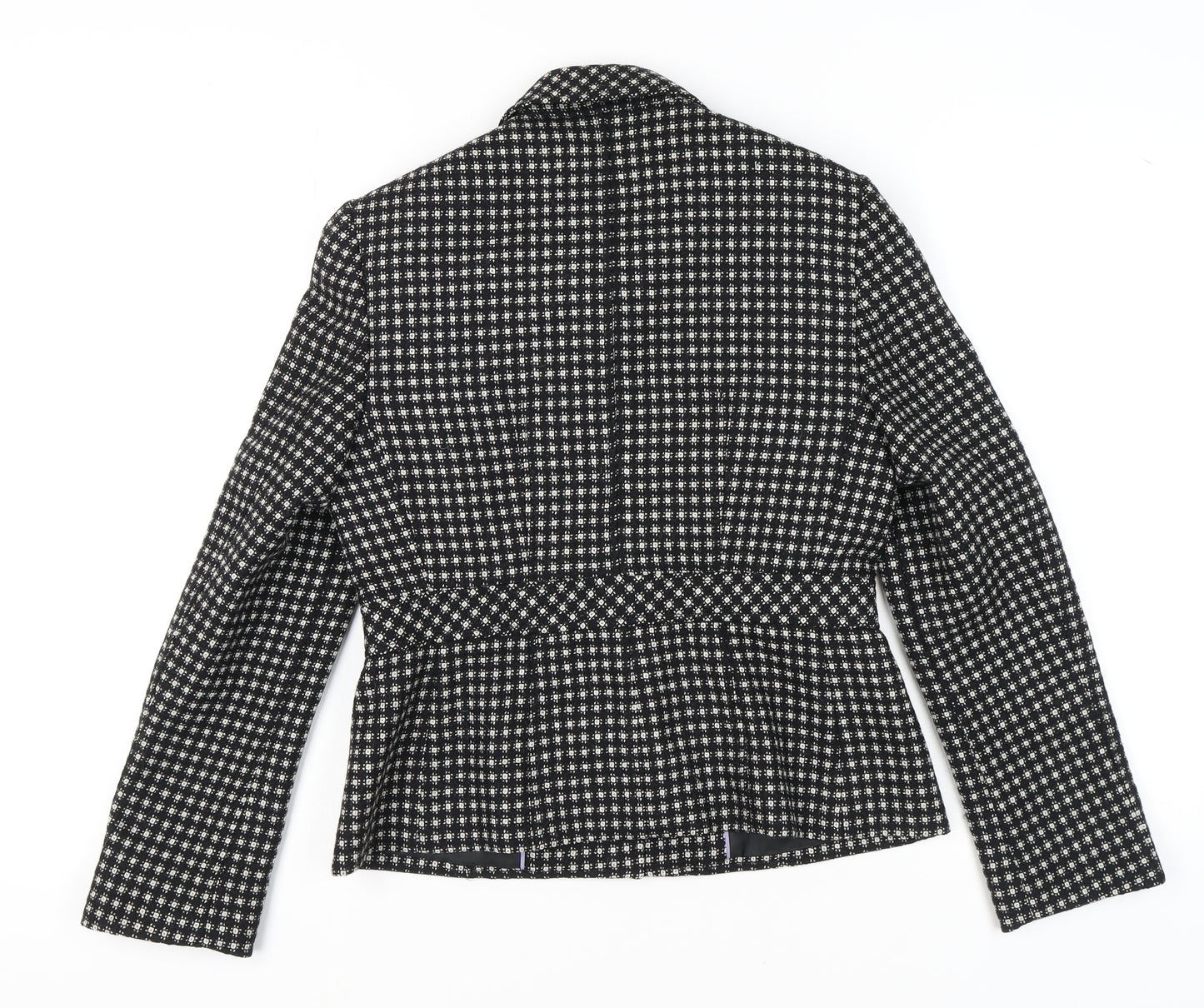 Marks and Spencer Women's Black Wool Blazer, Size 12