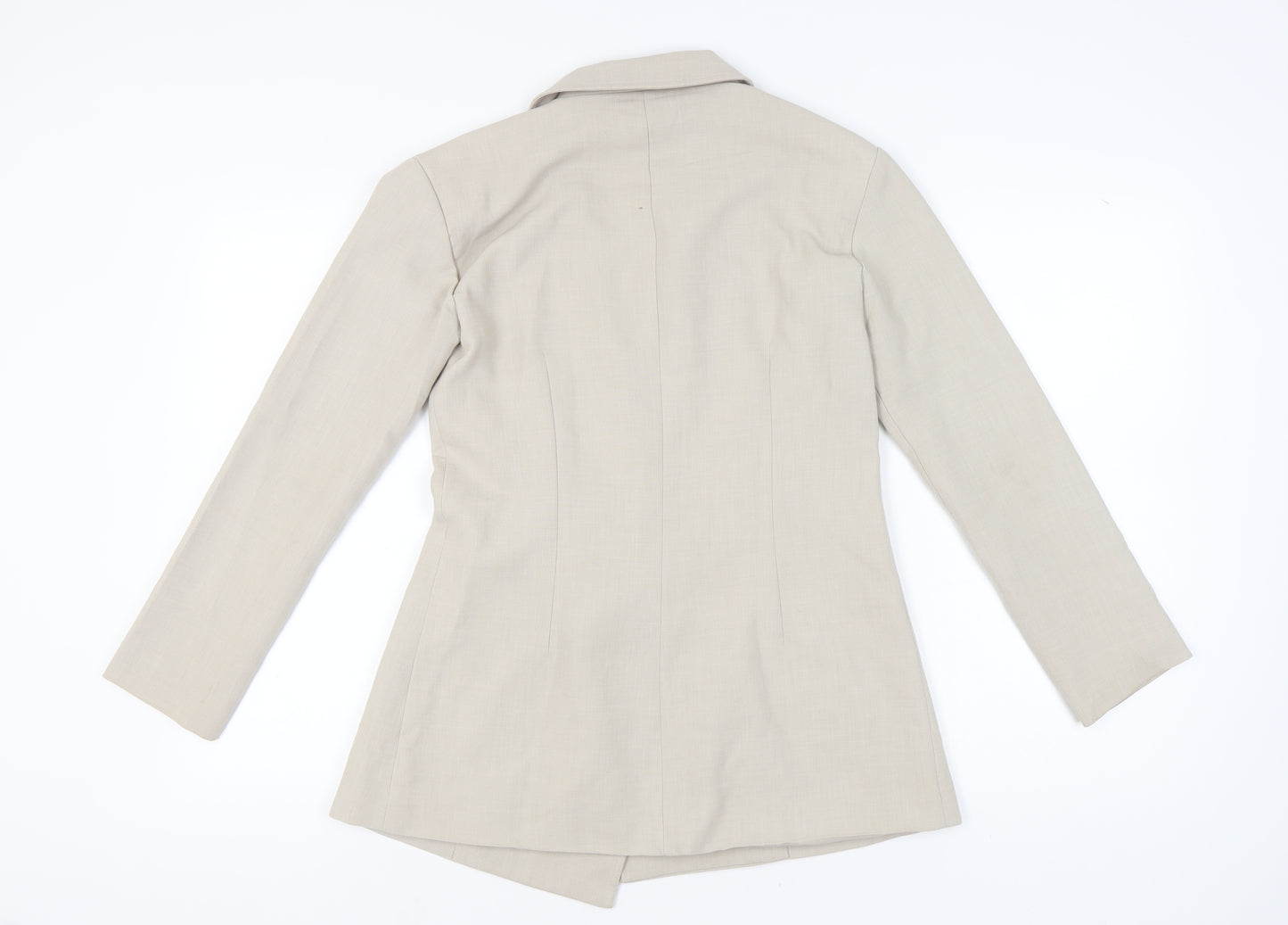4th & Reckless Women's Beige Tailored Blazer UK 8