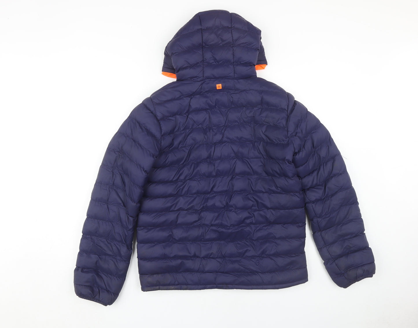 Mountain Warehouse Boys Blue Puffer Jacket 13 Yrs with Hood