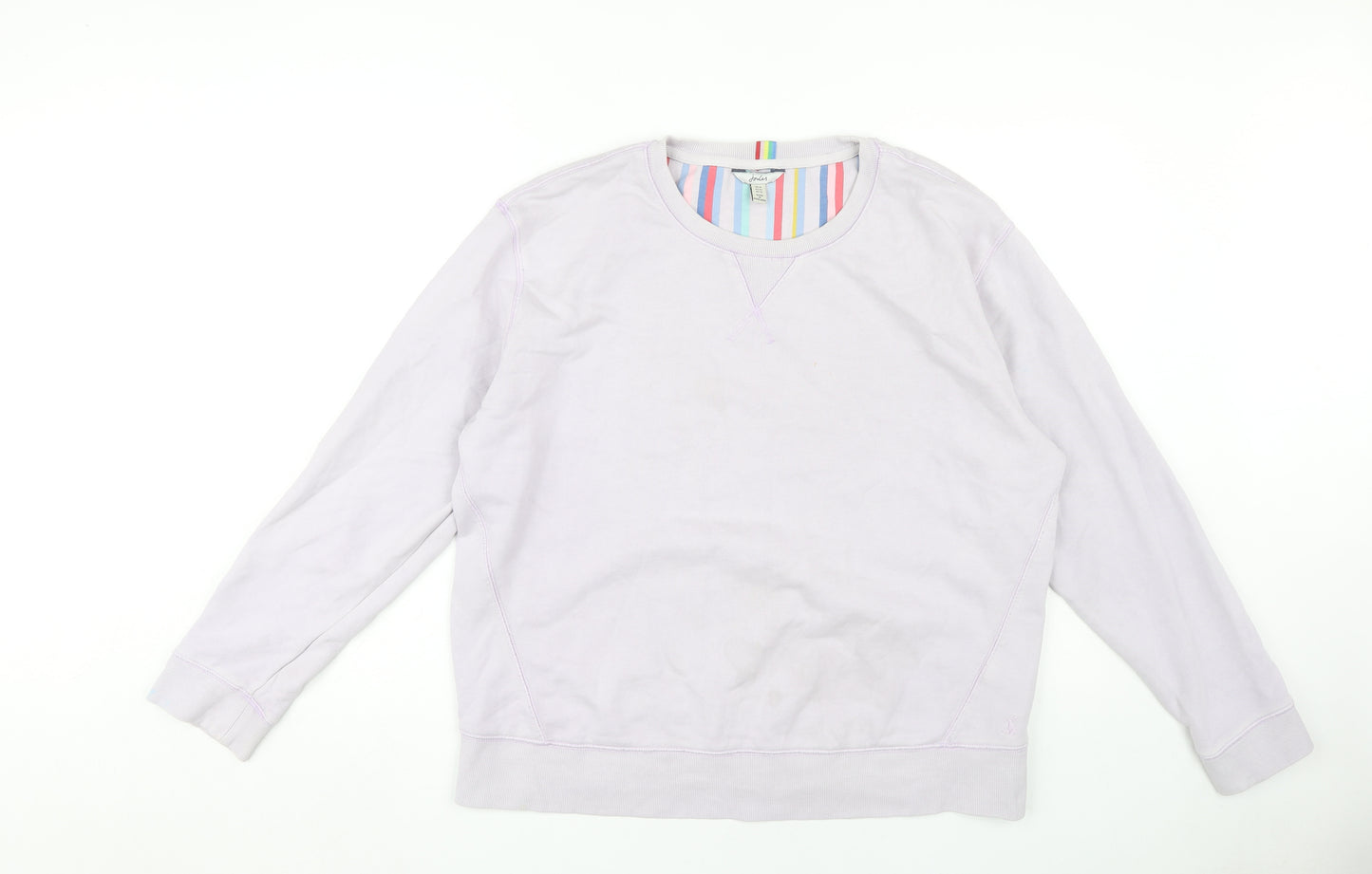 Joules Women's Ivory Cotton Sweatshirt Size 14
