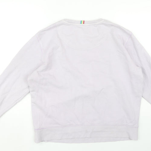 Joules Women's Ivory Cotton Sweatshirt Size 14