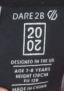 Dare2B Boys Puffer Jacket 7-8 Years Colourblock Hooded