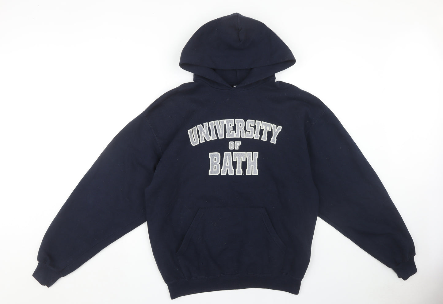 Jerzees Blue University of Bath Unisex Hoodie L
