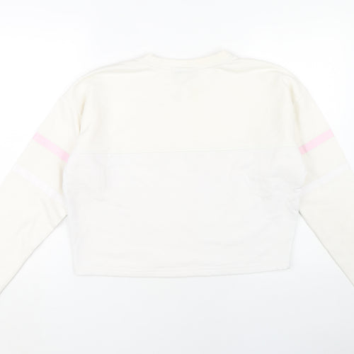 Fila Women's Large White Sweatshirt Pullover with Logo
