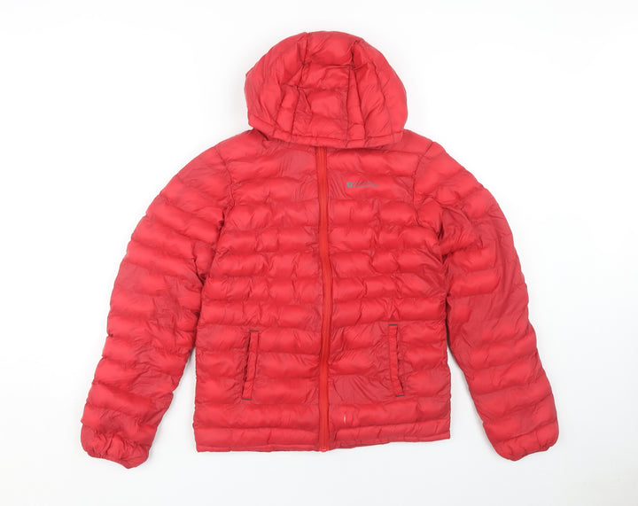 Mountain Warehouse Boys Red Puffer Jacket 11-12 Years