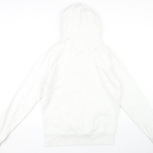 Superdry Men's White Graphic Pullover Hoodie - L