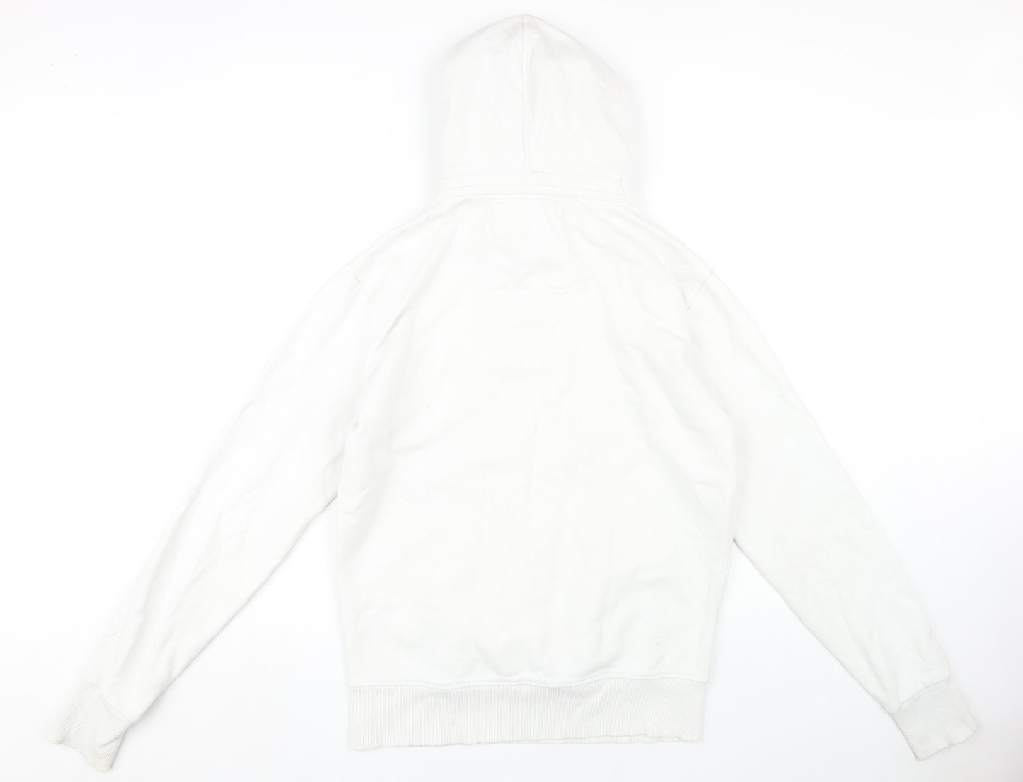 Superdry Men's White Graphic Pullover Hoodie - L