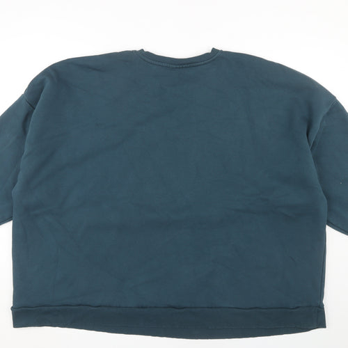 Harry Potter Unisex Blue 2XL Pullover Graphic Sweatshirt