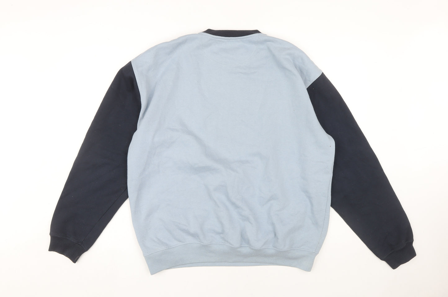 Reebok Men's Blue M Pullover Sweatshirt Crew Neck