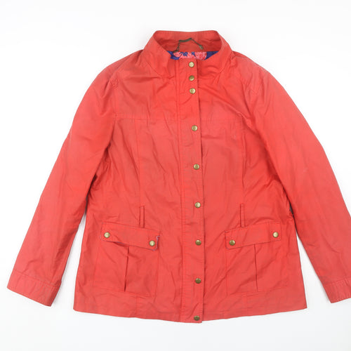 Lakeland Women's Red Mid-Length Casual Jacket Size 18