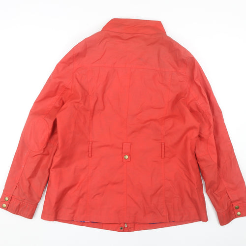Lakeland Women's Red Mid-Length Casual Jacket Size 18